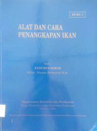 Image of Alat dan cara penangkapan ikan buku 1